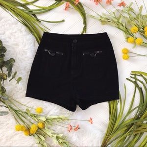 BDG Black High Waist Shorts Size 25